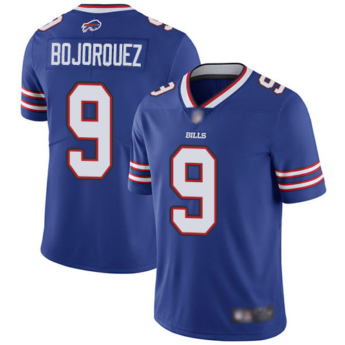 Men Buffalo Bills 9 Corey Bojorquez Royal Blue Team Color Vapor Untouchable Limited Player NFL Jersey